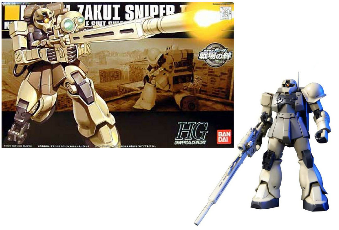 GUNDAM - HGUC 1/144 MS-05L Zaku I Sniper Type - Model Kit
