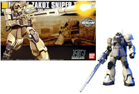 GUNDAM - HGUC 1/144 MS-05L Zaku I Sniper Type - Model Kit