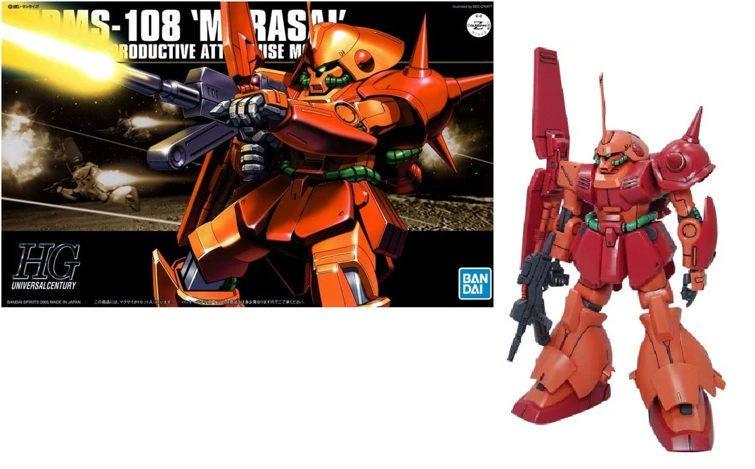 GUNDAM - HGUC 1/144 RMS-108 Marasai - Model Kit