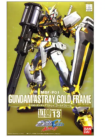 GUNDAM - 1/100 GUNDAM ASTRAY GOLD FRAME - Model Kit
