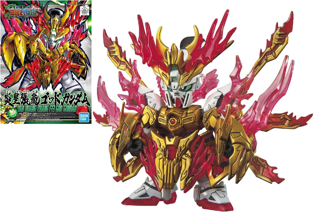GUNDAM - SD Sangoku Yan Huang Zhang Fei God Gundam - Model Kit