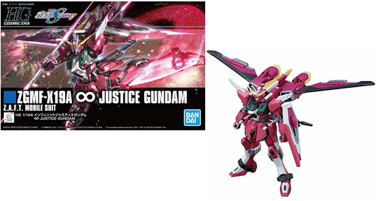 GUNDAM - HG 1/144 ZGMF-X19A Infinity Justice Gundam - Model Kit