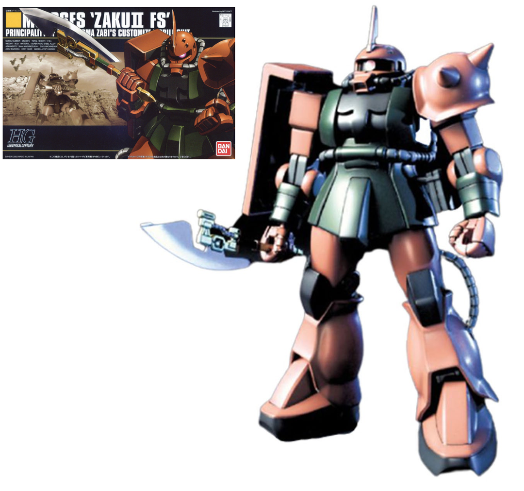 GUNDAM - HG 1/144 MS-06FS Zaku II Garma Customized - Model Kit