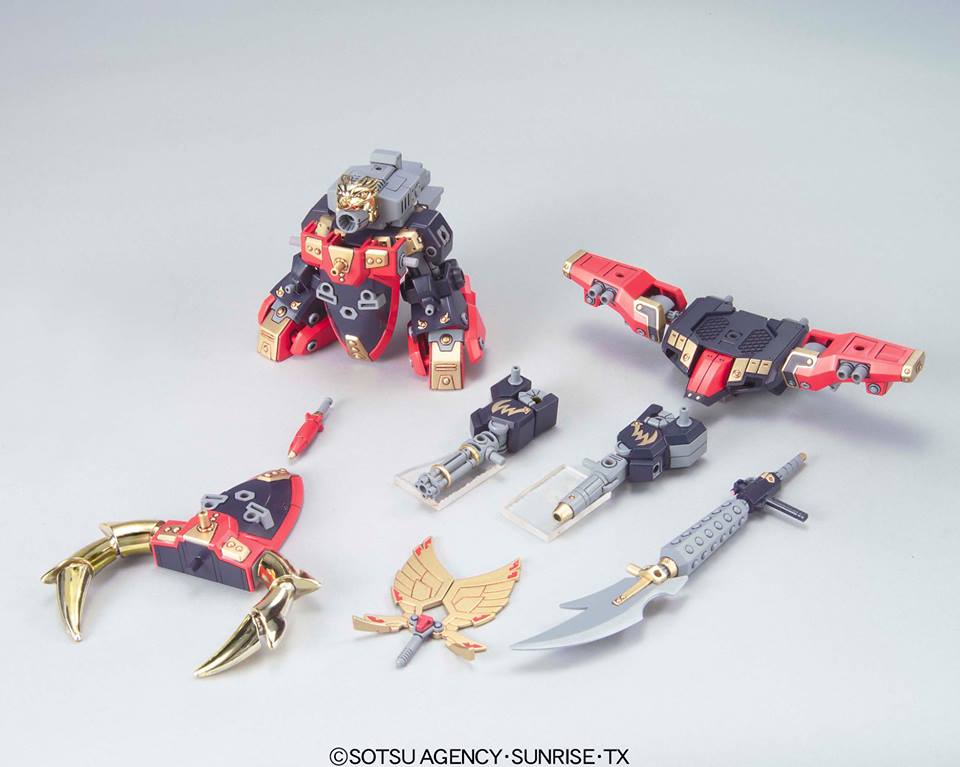 GUNDAM - BB284 Tekki Musha Saiko - Model Kit