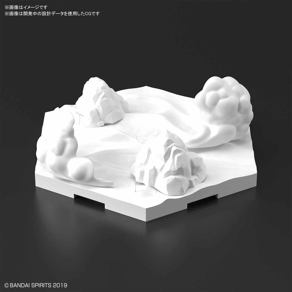 GUNDAM - Customize Scene Base 03 Snowfield Version - Model Kit