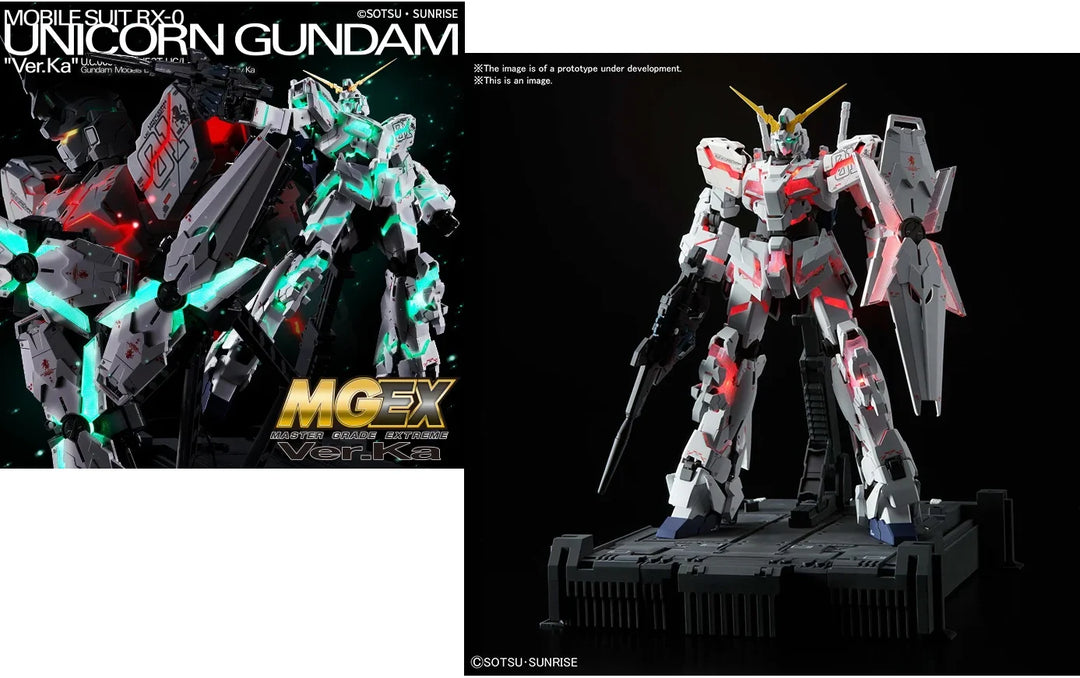 GUNDAM - MGEX 1/100 Unicorn Gundam Ver.Ka BX-0 - Model Kit