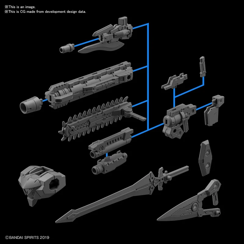 30MM - 30MM 1/144 Option Weapon 1 For Rabiot - Model Kit