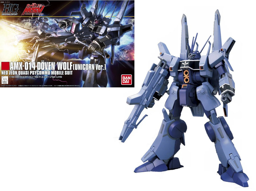 GUNDAM - HGUC 1/144 MX-014 Doven Wolf Unicorn Version