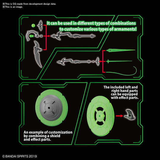 30MM - Customize Weapons (Witchcraft Weapon) - Model Kit