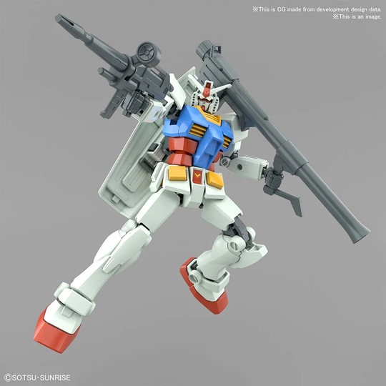 GUNDAM - EG 1/144 Gundam RX-78-2 Full Weapon Set - Model Kit