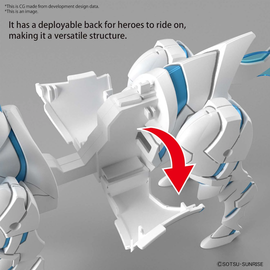 GUNDAM - SDW Heroes War Horse Knight World Ver. - Model Kit