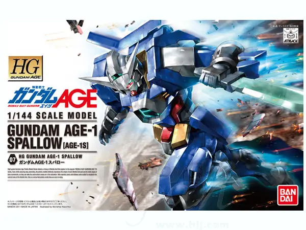 GUNDAM - HG 1/144 GUNDAM AGE-1 SPALLOW - Model Kit