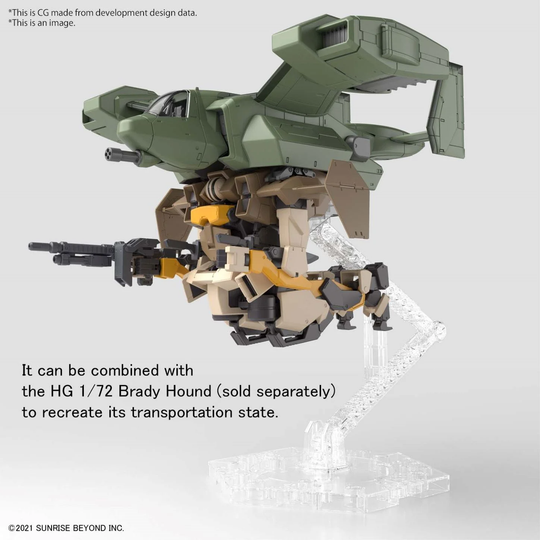GUNDAM - HG 1/72 V-33 Stork Carrier - Model Kit