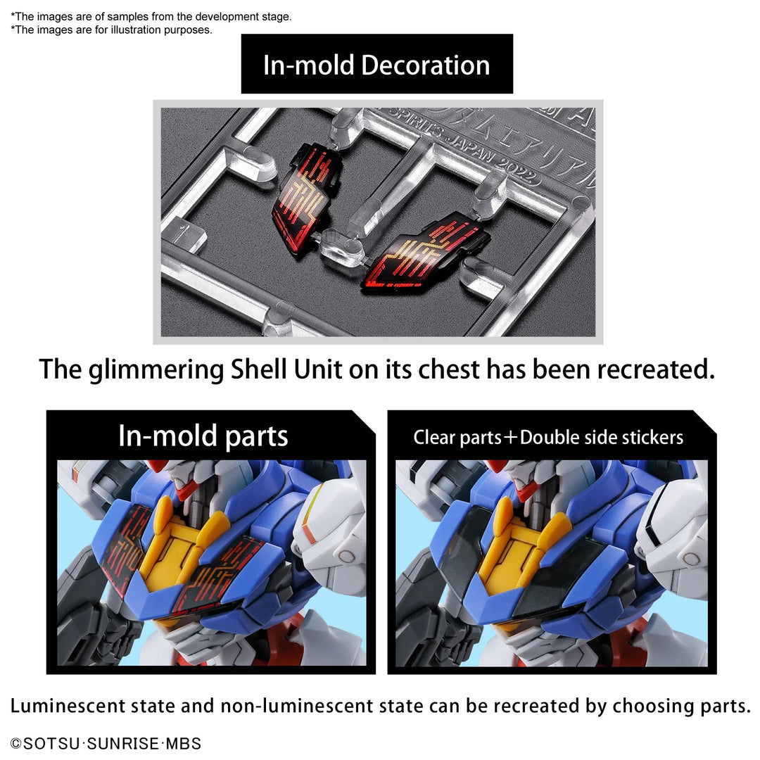 GUNDAM - HG 1/144 Gundam Aerial - Model Kit