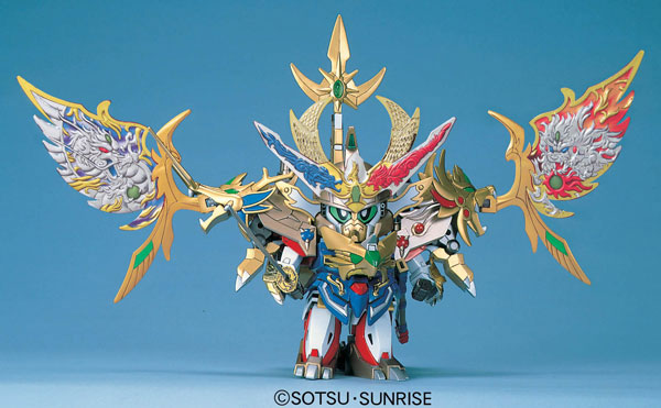 GUNDAM - BB167 Kijin Daisyougun Siryuhou "Kirahagane Gok." - Model Kit