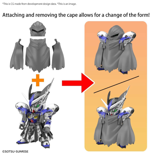 GUNDAM - SDW Heroes LEIF Gundam GP04 - Model Kit