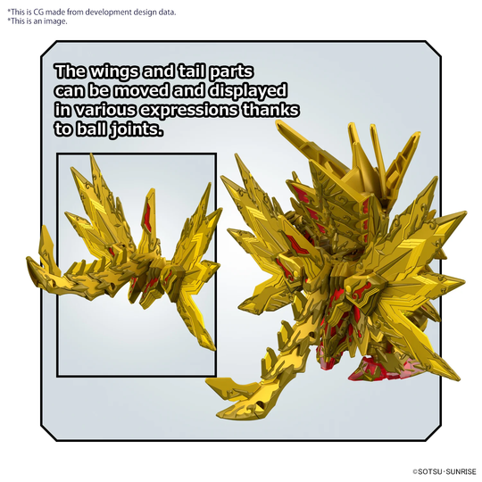GUNDAM - SDW Heroes Superior Strike F Dragon - Model Kit
