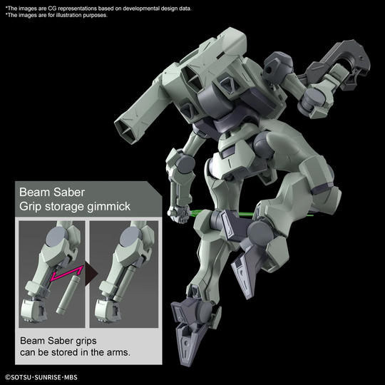 THE WITCH FROM MERCURY - HG 1/144 Zowort - Model Kit