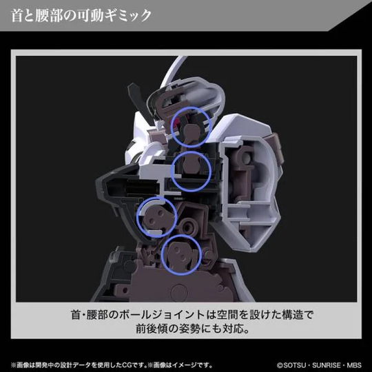 GUNDAM THE WITCH FROM MERCURY -HG 1/144 Gundam Schwarzette - Model Kit