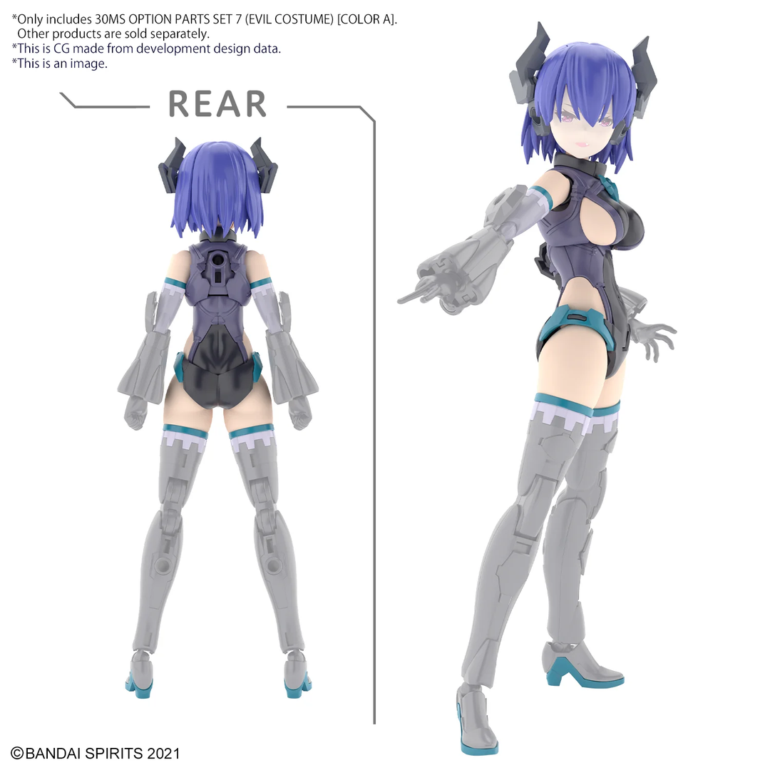 30MS - Option Parts Set 7 (Evil Costume) "Color A" - Model Kit