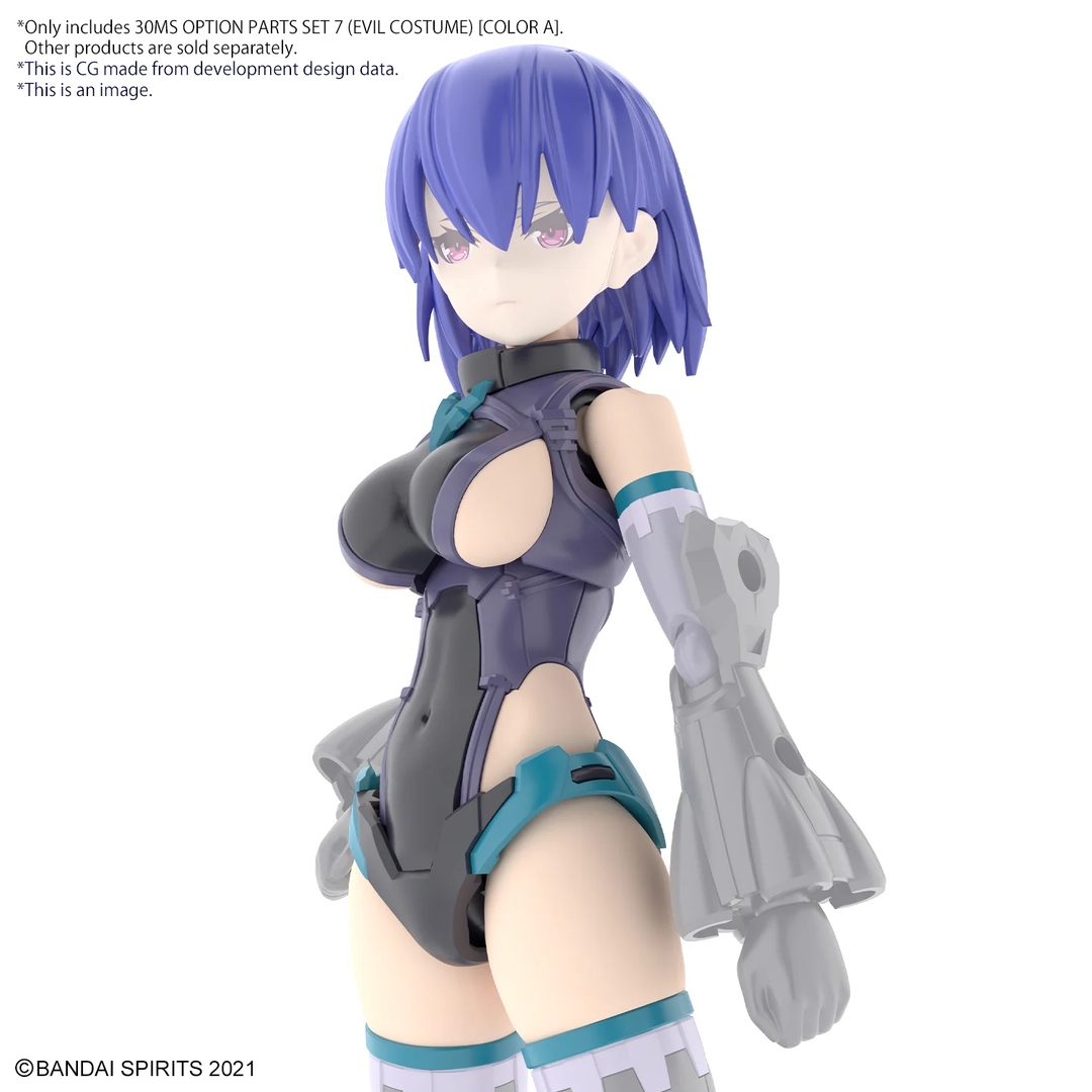30MS - Option Parts Set 7 (Evil Costume) "Color A" - Model Kit