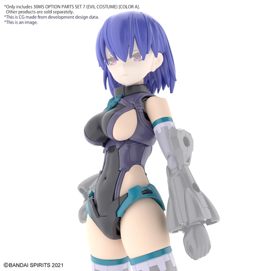 30MS - Option Parts Set 7 (Evil Costume) "Color A" - Model Kit