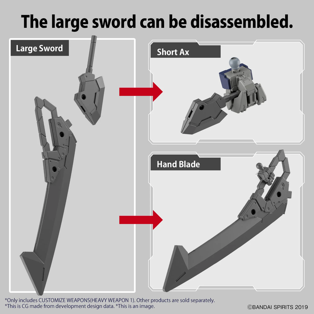 30MM - Customize Weapons (Heavy Weapon 1) - Model Kit