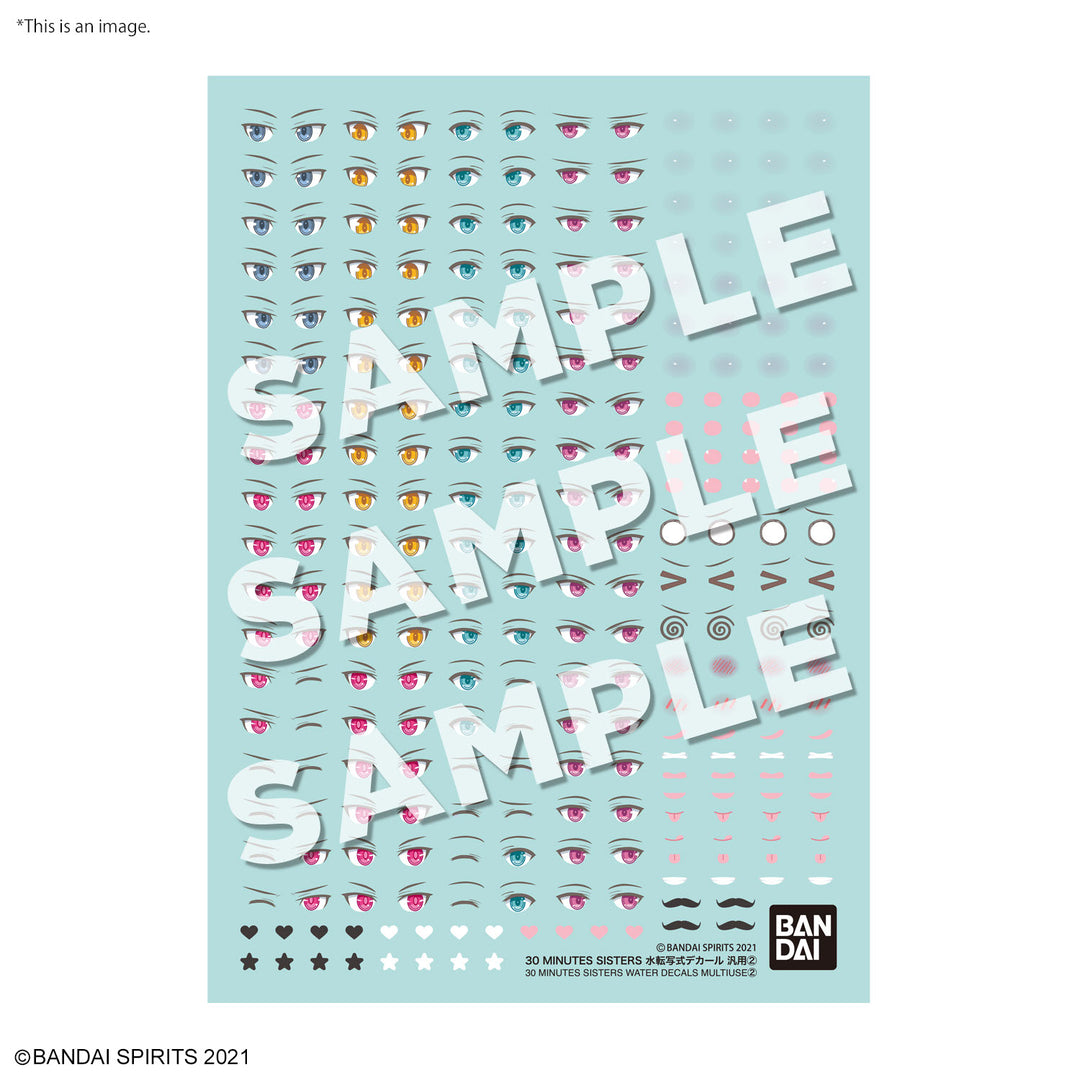 30MS - Water Decals Multiuse 2 - Model Kit