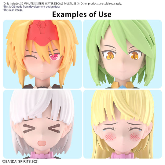 30MS - Water Decals Multiuse 2 - Model Kit