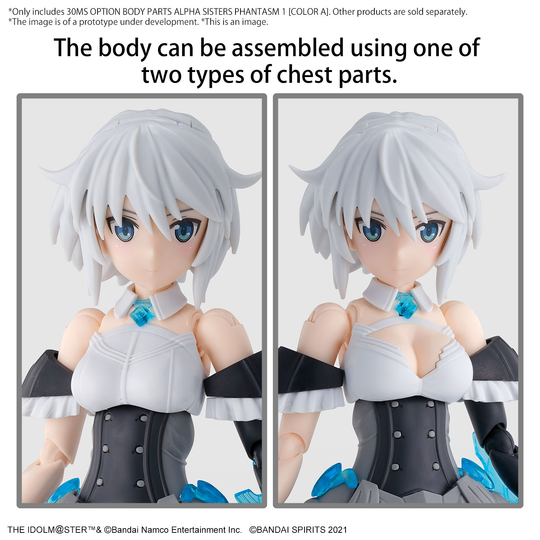 THE IDOLMASTER-30MS Option Body Parts Alpha Sisters ... 1 -Model Kit