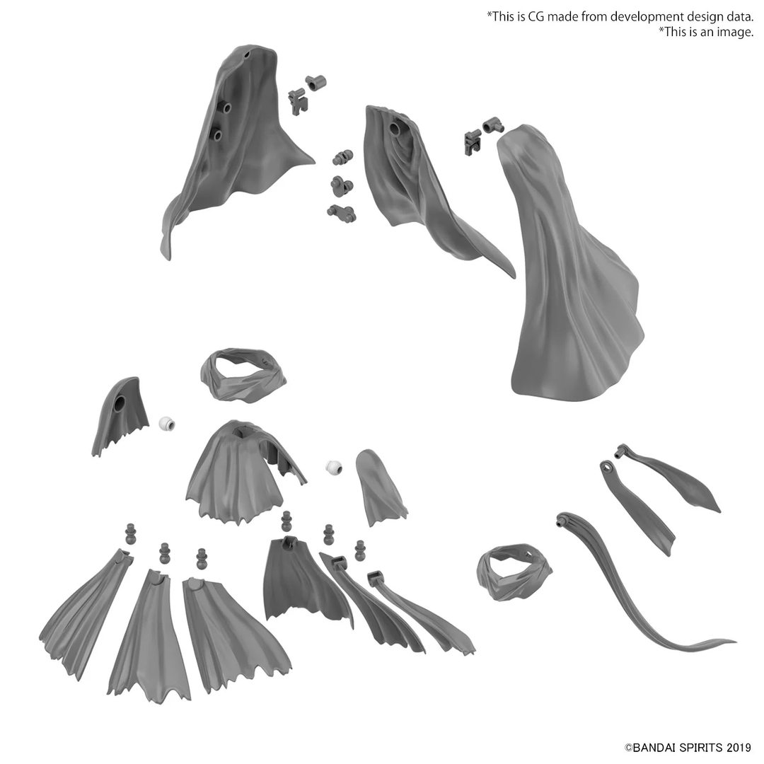 30MM - 1/144 Option Parts Set 14 (Multi Cloth) - Model Kit