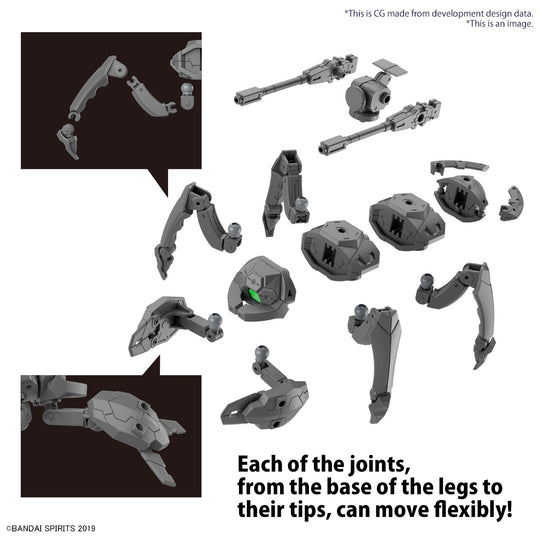 30MM - 1/144 Extended Armament Vehicle (Multiple Legs Mech) -Model Kit