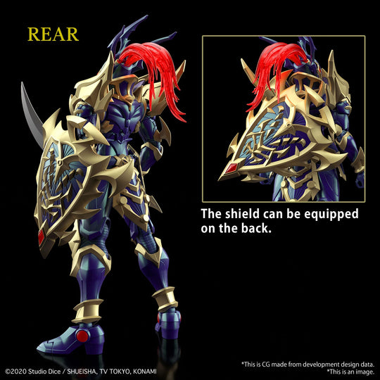 YU-GI-OH! - Figure-rise Standard Ampl. Black Luster Soldier -Model Kit