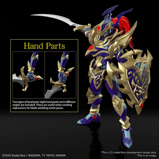 YU-GI-OH! - Figure-rise Standard Ampl. Black Luster Soldier -Model Kit