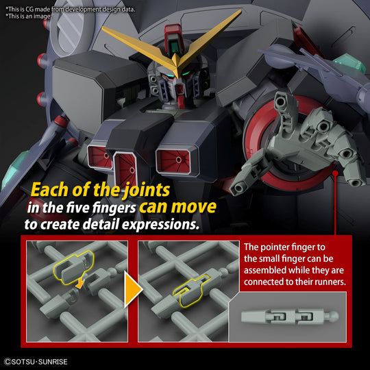 GUNDAM - HG 1/144 Destroy Gundam - Model Kit