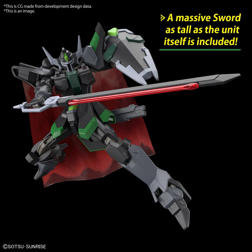 GUNDAM - HG 1/144 Black Knight Squad Rud-ro.A (Tentative) - Model Kit