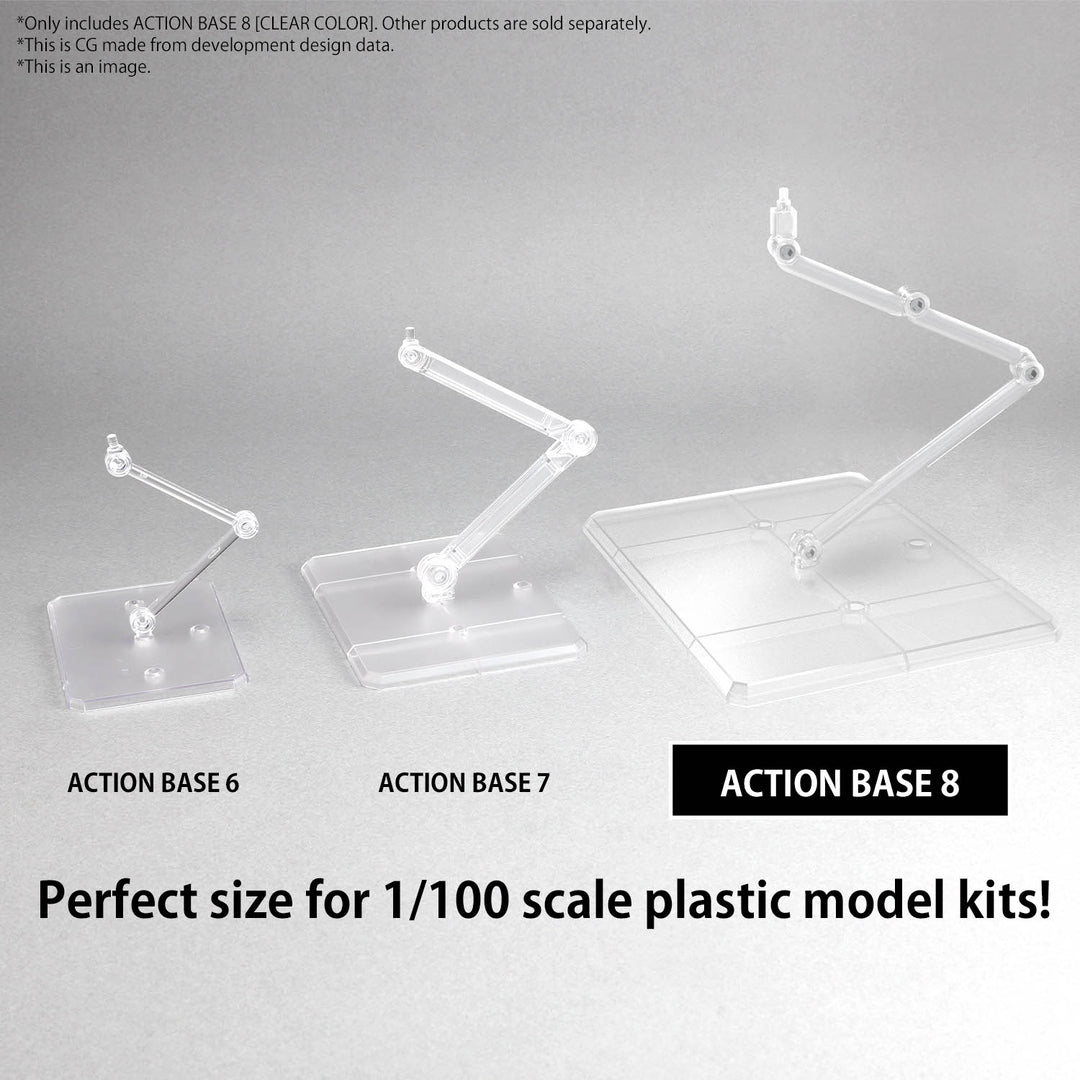 GUNDAM - Action Base 8 (Clear Color) - Model Kit