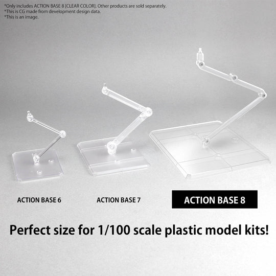 GUNDAM - Action Base 8 (Clear Color) - Model Kit