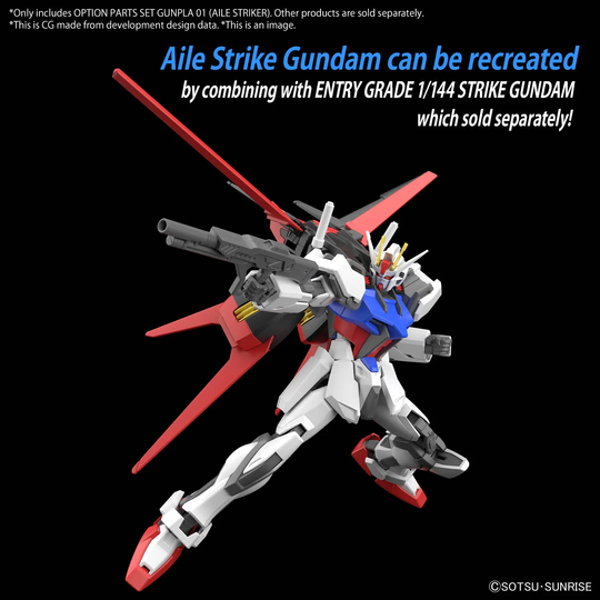 GUNDAM - Option Parts Set Gunpla 01 (Aile Striker) - Model Kit