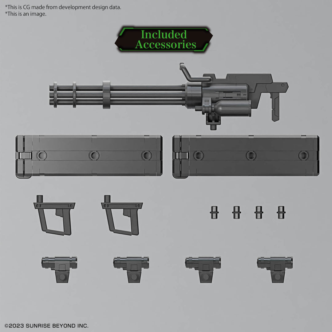 AMAIM -HG 1/72 AMAIM Warrior at the borderline Weapon Set 8 -Model Kit