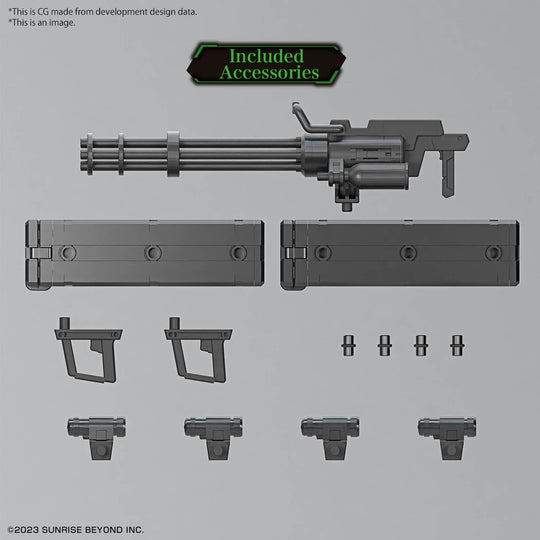 AMAIM -HG 1/72 AMAIM Warrior at the borderline Weapon Set 8 -Model Kit