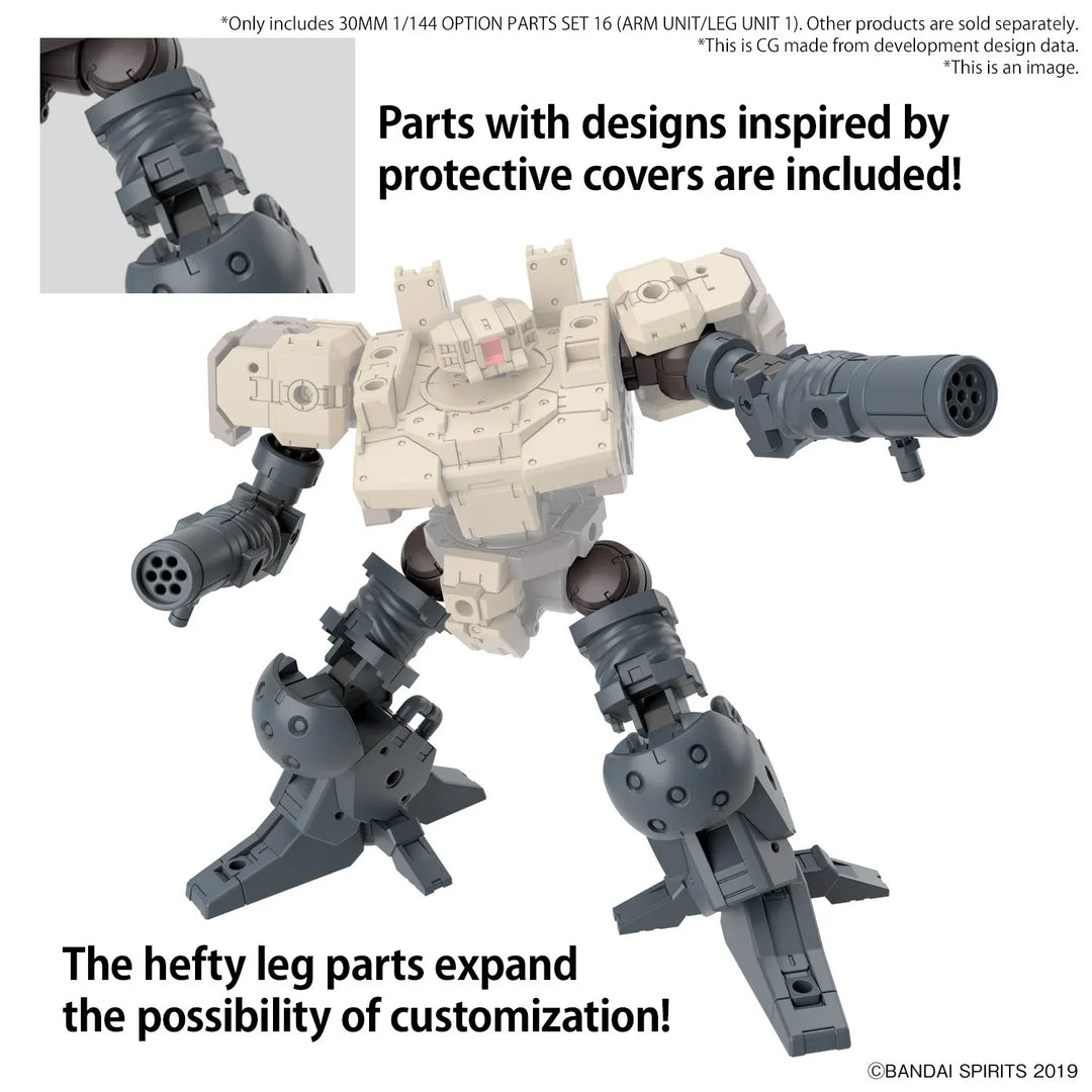 30MM - 1/144 Option Parts Set 16 (Arm Unit/Leg Unit 1) - Model Kit