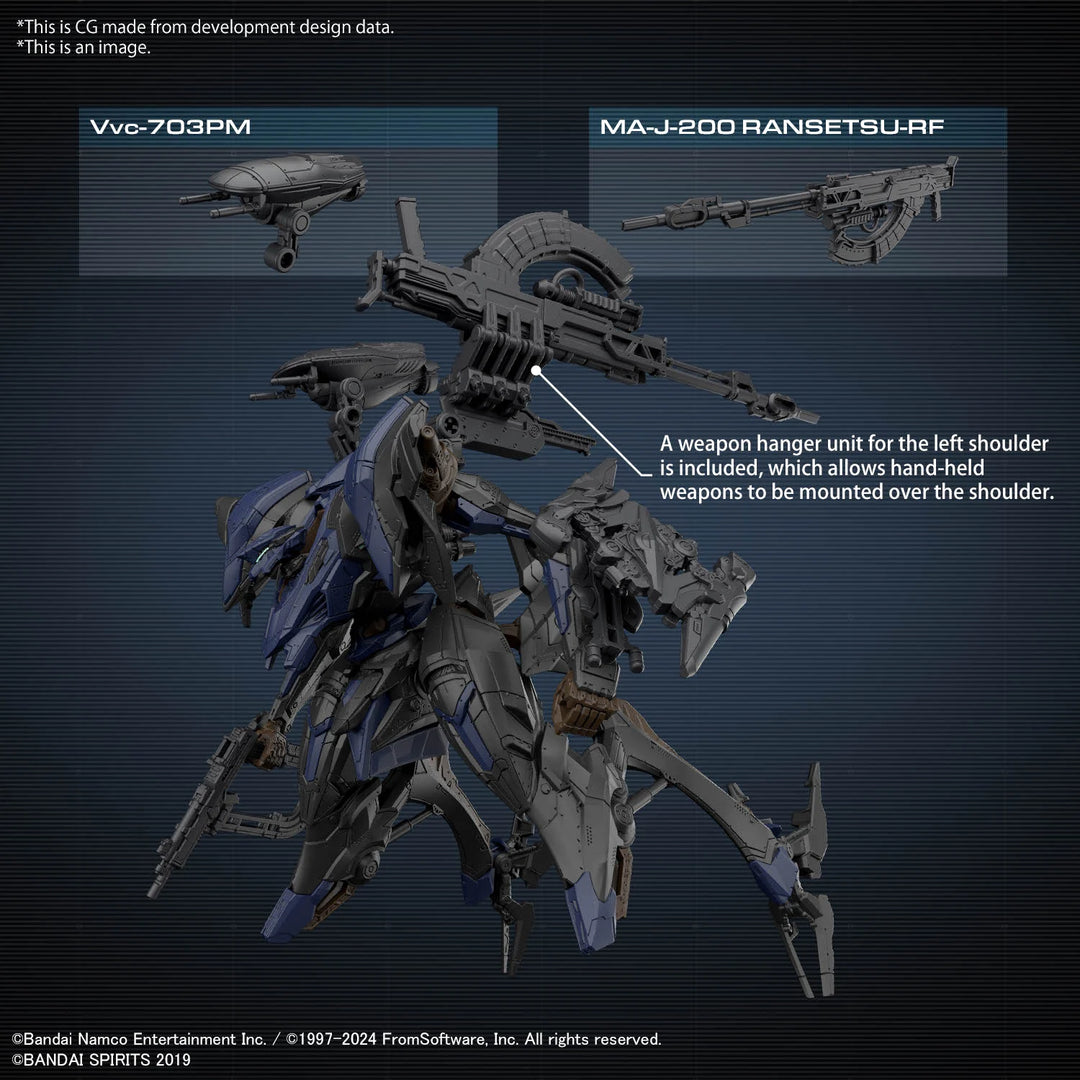ARMORED CORE VI - Schneider Nachtreiher/40E Steel Haze - Model Kit