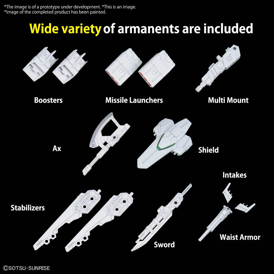 GUNDAM -Option parts set Gunpla 13 (Gunpla Battle Arm Arms) -Model Kit