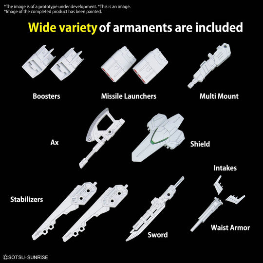 GUNDAM -Option parts set Gunpla 13 (Gunpla Battle Arm Arms) -Model Kit