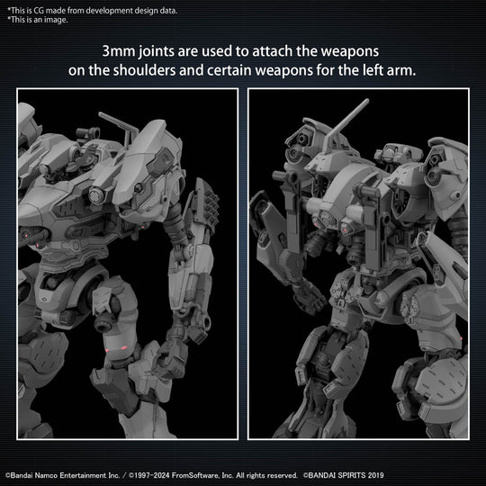 30MM - Armored Core VI RaD CC-2000 Orbiter - Model Kit
