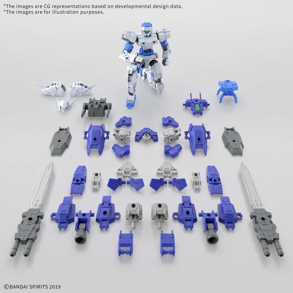GUNDAM - 30MM 1/144 eEXM-17FA FULL ARMOR ALTO  - Model Kit