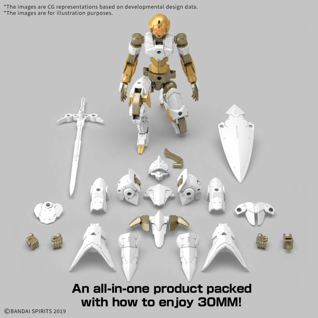 GUNDAM - 30MM 1/144 EXM-A9rk SPINATIO - Model Kit
