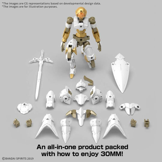 GUNDAM - 30MM 1/144 EXM-A9rk SPINATIO - Model Kit