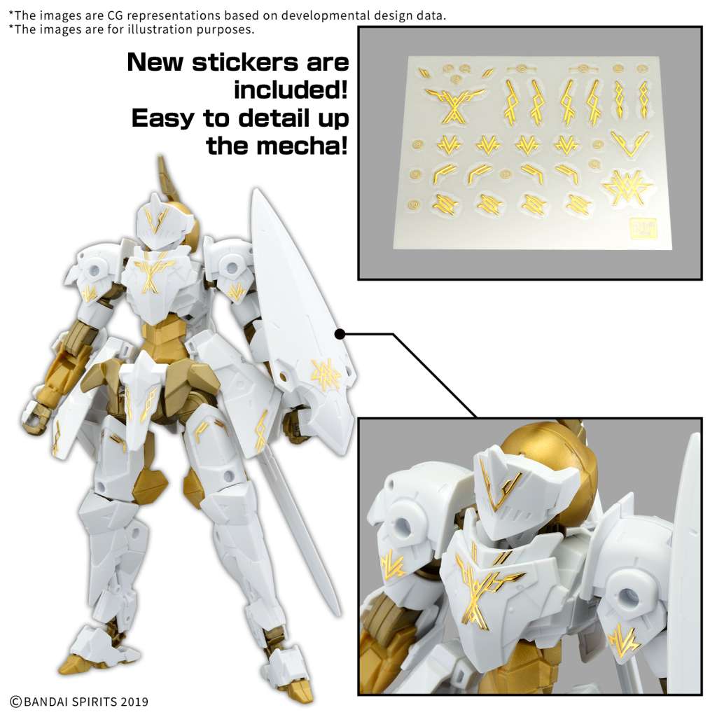 GUNDAM - 30MM 1/144 EXM-A9rk SPINATIO - Model Kit